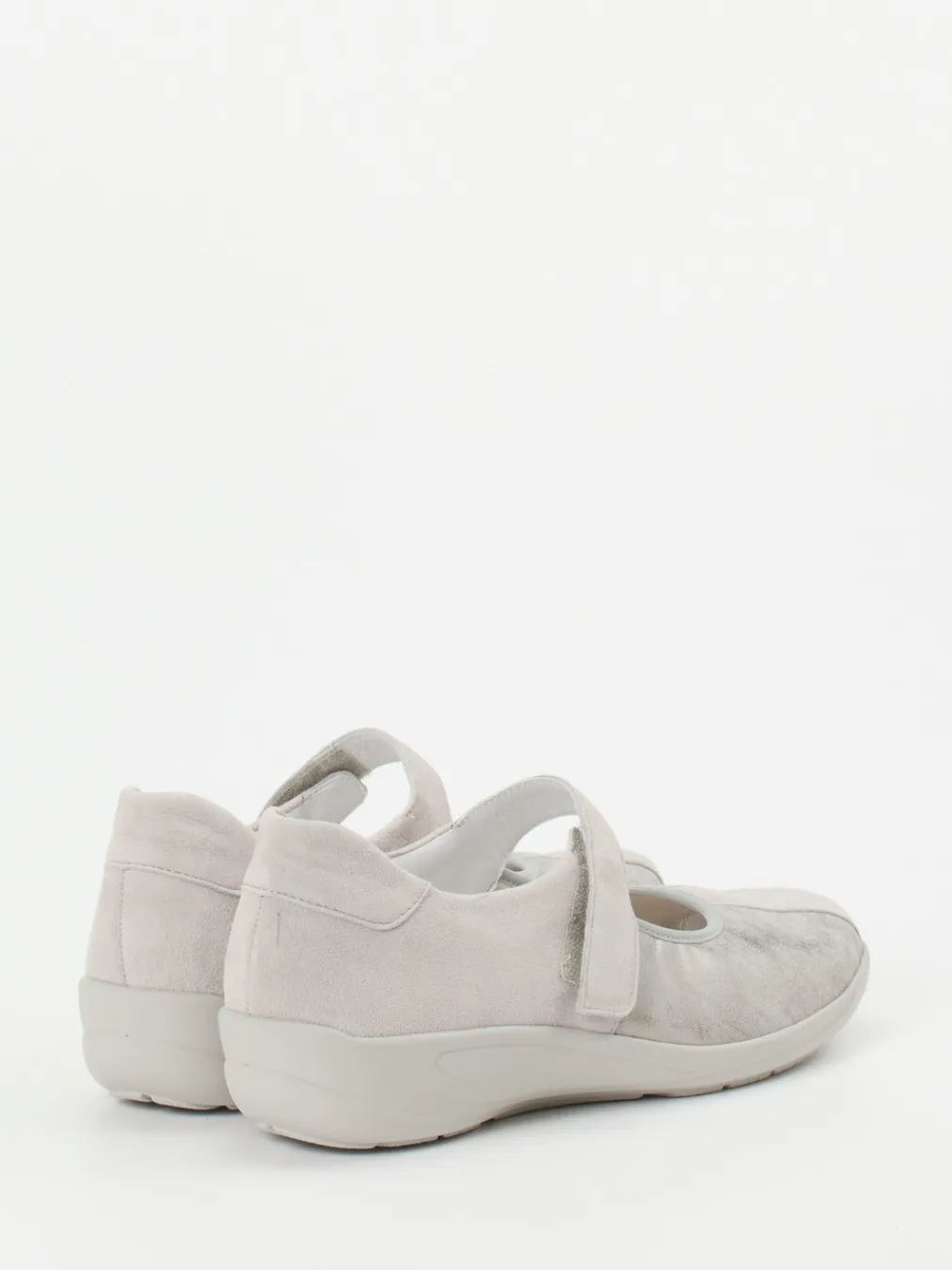 – Mary-Jane-Halbschuh aus Veloursleder-Semler Online