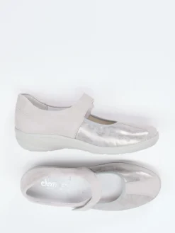 – Mary-Jane-Halbschuh aus Veloursleder-Semler Online