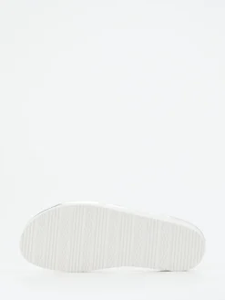 – Pantoletten aus Metallicleder in-Semler Clearance