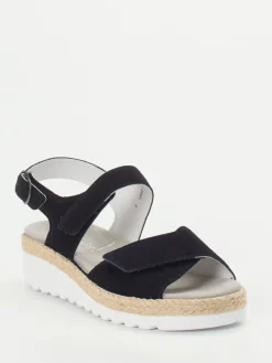 – Plateausandale aus Veloursleder-Semler Sale