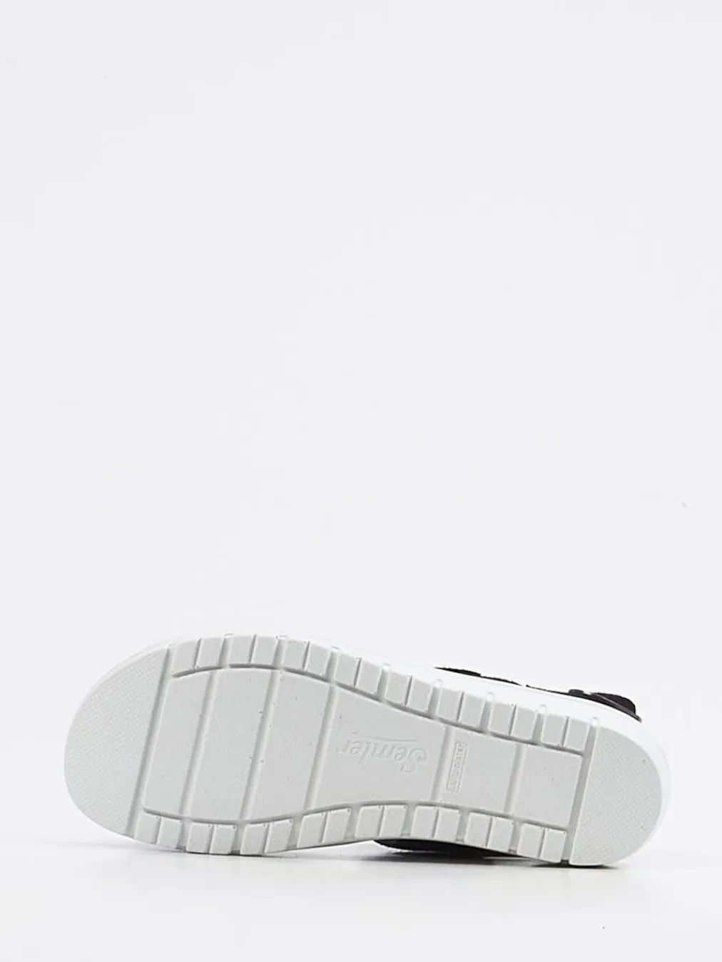 – Sandalen aus Veloursleder Dunkel-Semler New