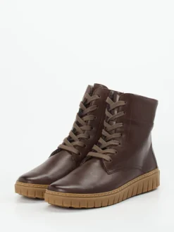 – Schnürboots aus Kalbleder dunkel-Semler Clearance