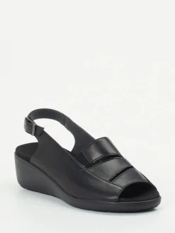 – Slingback-Sandalen aus Kalbleder-Semler Clearance