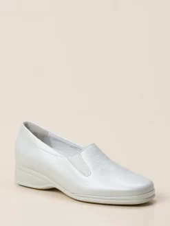 – Slipper aus Metallicleder in-Semler Outlet