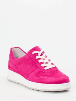 – Sneaker aus Veloursleder-Semler