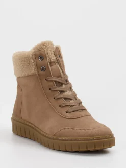 – Stiefeletten aus Veloursleder mittel-Semler Discount