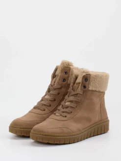 – Stiefeletten aus Veloursleder mittel-Semler Discount