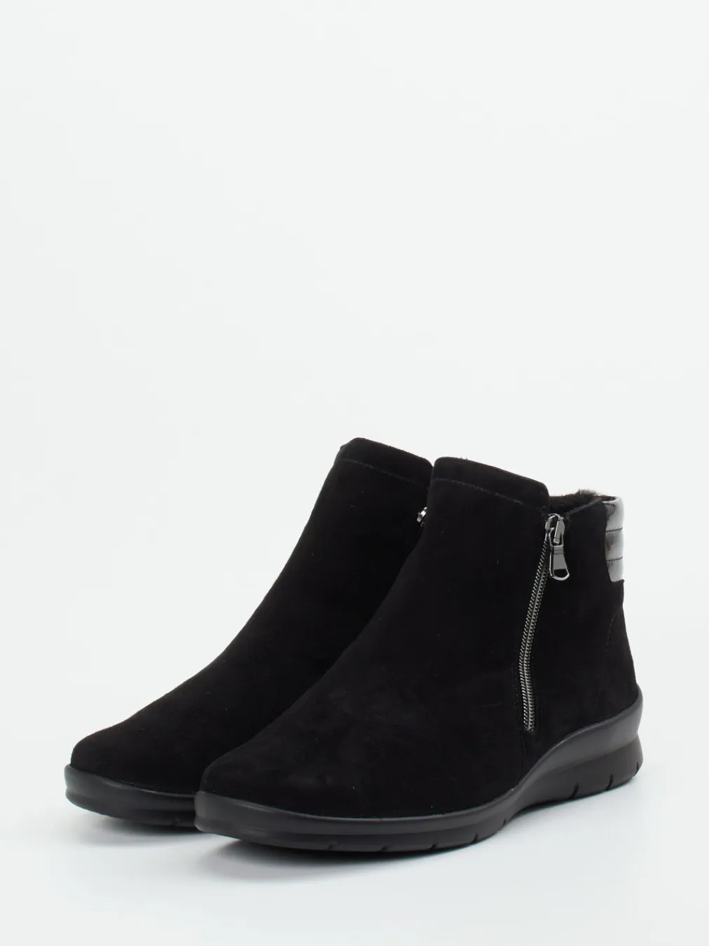 – Stiefeletten aus Veloursleder-Semler Online