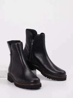 – Stiefeletten aus Kalbleder-Semler Sale