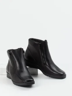 – Warmfutter-Stiefelette aus Kalbleder-Semler Outlet