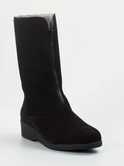 – Winterstiefel aus Veloursleder-Semler