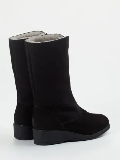 – Winterstiefel aus Veloursleder-Semler