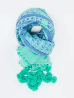 Simone Bruns – Modetuch aus Kaschmir in Türkisgrün-Simone Bruns Cashmere Couture Discount