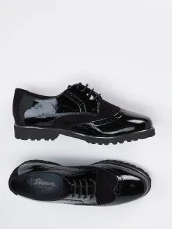 – Brogues aus Lackleder und Veloursleder-Sioux Best