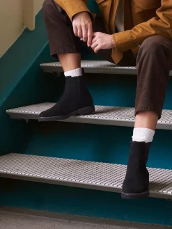 – Chelsea Boots aus Veloursleder-Sioux Online