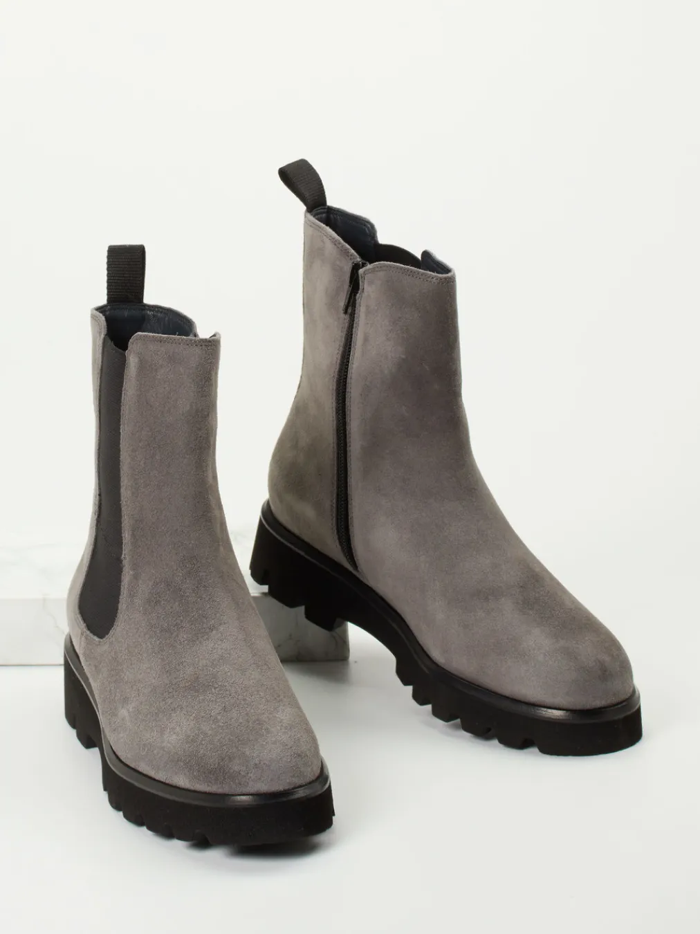 – Chelsea Boots aus Veloursleder-Sioux New