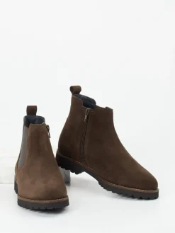 – Chelsea Boots aus Veloursleder schoko-Sioux Outlet