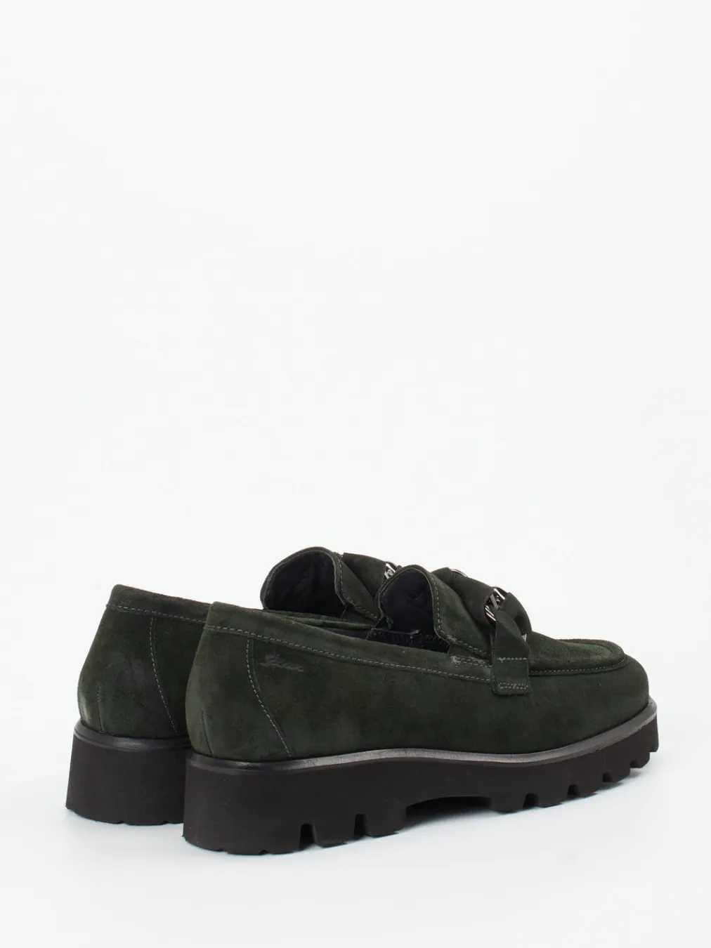 – Chunky-Slipper aus Veloursleder Tannen-Sioux Discount