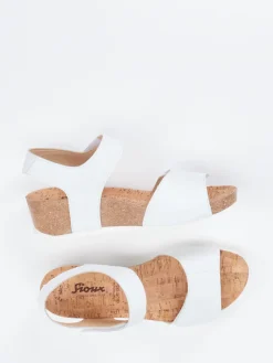 – Keilsandale aus Kalbleder-Sioux New