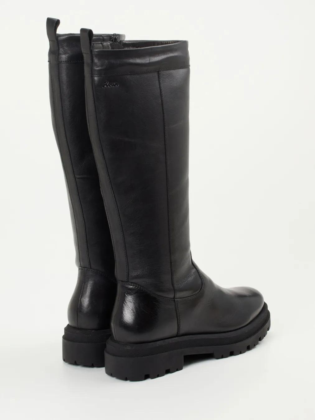 – Kniehohe Stiefel aus Kalbleder-Sioux