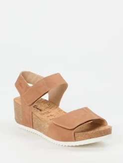 – Komfort-Sandale aus Kalbleder hell-Sioux Online