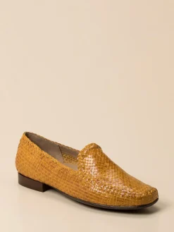 – Loafer aus Flechtleder in Safran-Sioux Clearance