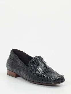 – Loafer aus Flechtleder in Navy-Sioux Clearance