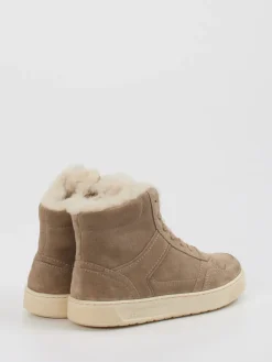 – Stiefeletten aus Veloursleder sand-Sioux Outlet