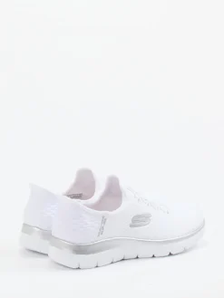 – Slip-On Sneaker aus Textilmesh-Skechers Outlet