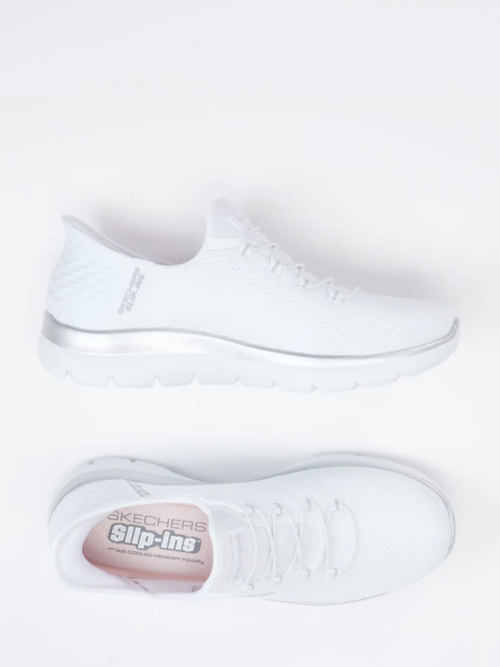 – Slip-On Sneaker aus Textilmesh-Skechers Outlet