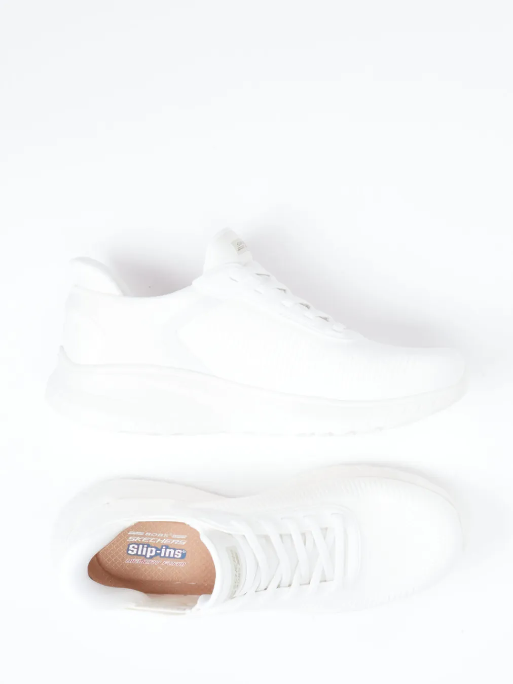 – Slip-On Sneaker aus Textil in Offwhite-Skechers New