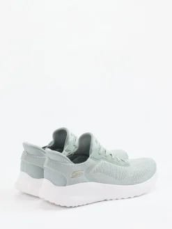 – Slip-On-Sneaker aus Meshtextil Pastellgrün-Skechers Outlet