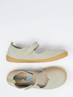 – Mary Janes aus Nubukleder in grau-Snipe Hot