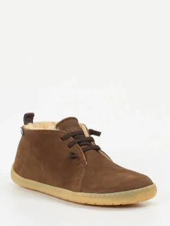 – Schnürstiefelette aus Nubukleder-Snipe Clearance