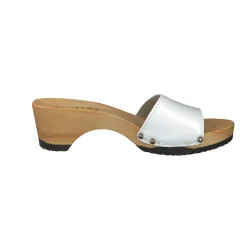 – Clog-Sandale aus Lackleder-Softclox Discount