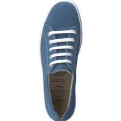 – Canvas-Sneaker aus Textil in Jeans-Solidus Hot