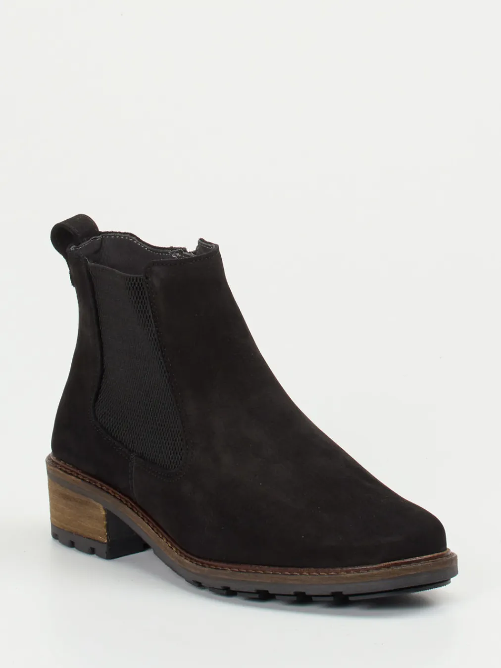 – Chelsea-Stiefelette aus Nubukleder-Solidus