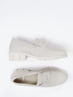 – Chunky Loafer aus Nubukleder Cremebeige-Solidus Best