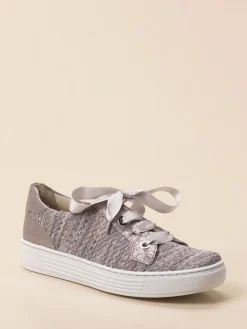 – Freizeitsneaker aus Textil in Rosé-Metallic-Solidus Discount