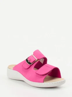 – Komfort-Pantolette aus Nubukleder-Solidus Discount