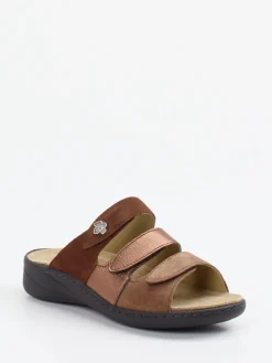 – Komfort-Pantoletten aus Veloursleder-Solidus