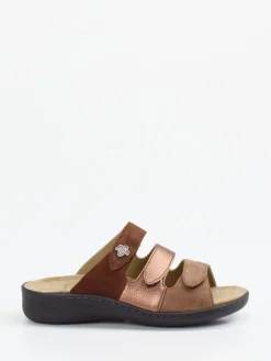 – Komfort-Pantoletten aus Veloursleder-Solidus