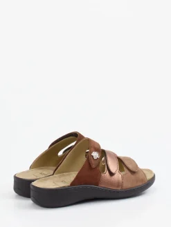 – Komfort-Pantoletten aus Veloursleder-Solidus