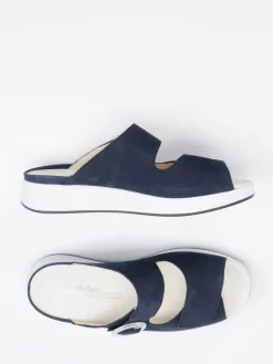 – Komfort-Pantolette aus Nubukleder-Solidus Best