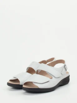 – Komfort-Sandale aus geprägtem Leder-Solidus Online