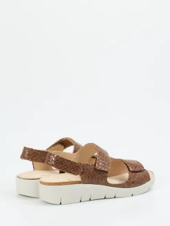 – Sandalette aus Flechtleder mittel-Solidus Sale