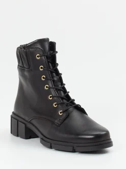 – Schnürstiefelette aus Kalbleder-Solidus Clearance