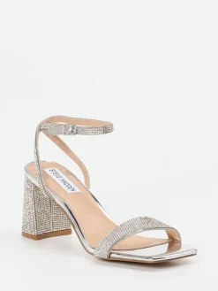 – High Heel Sandalette aus Metallicleder-Steve Madden Online