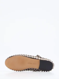 – Mary Janes aus Lederimitat Metallic-Taupe-Steve Madden