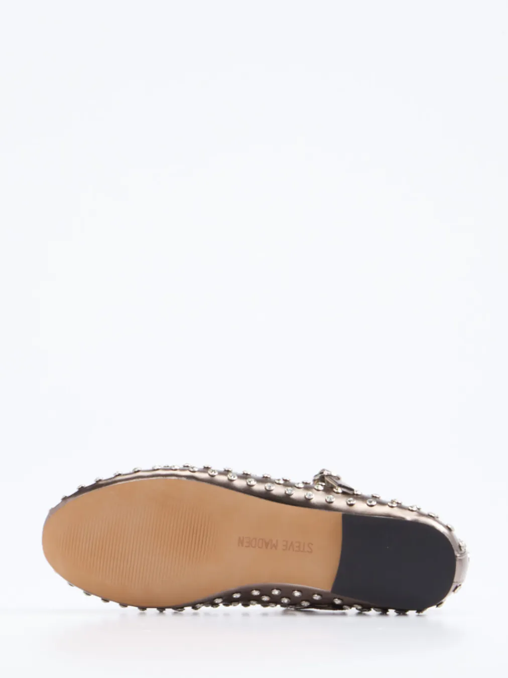 – Mary Janes aus Lederimitat Metallic-Taupe-Steve Madden